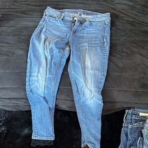 Skinnygirl Women's Blue Skinny Jeans